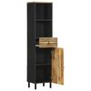 vidaXL Badkamerkast 38x33,5x160 cm massief mangohout