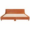 vidaXL Bed met matras massief grenenhout wasbruin 140x190 cm