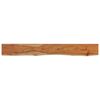 vidaXL Wandschap rechthoekig natuurlijke rand 160x20x3,8 cm acaciahout