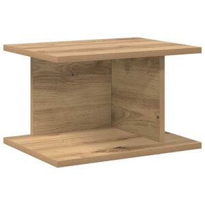 vidaXL Nachtkastje Artisan Eiken 40 x 30 x 25 cm Bewerkt hout
