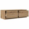 vidaXL Tv-meubelen 2 st 80x31x25,5 cm bewerkt hout artisanaal eiken