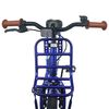 vidaXL Kinderfiets 18 Inch voor 5-7 jaar Donkerblauw