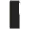 vidaXL Dressoir met LED-verlichting 41x37x100 cm zwart