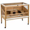 Kerbl Hok voor kleine dieren Indoor Deluxe 115x60x92,5 cm hout 82725