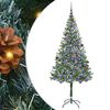vidaXL Kunstkerstboom Groen 180 cm PVC en Staal