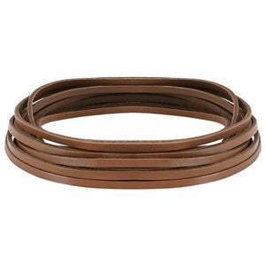 vidaXL Leren Strap Bruin 1000 x 0,4 cm Leer