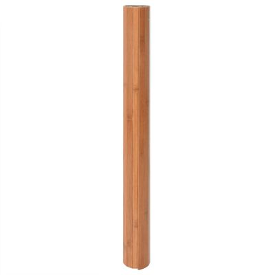 vidaXL Vloerkleed rechthoekig 80x500 cm bamboe naturel