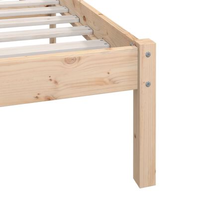 vidaXL Bedframe massief grenenhout 200x200 cm