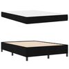 vidaXL Boxspringbed Zwart 140 x 200 cm Stof