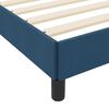 vidaXL Boxspringbed met matras Blauw 90 x 200 cm Stof