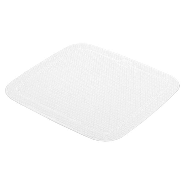 Kleine Wolke Badmat anti-slip Samoa 55x55 cm wit