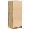 vidaXL Dressoir met lades 37,5x35x99cm spaanplaat artisanaal eikenhout