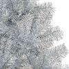 vidaXL Kerstboom met 300 LED met standaard Zilver 240 cm PET