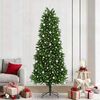vidaXL Kerstboom met 300 LED met standaard Groen 240 cm PE