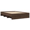 vidaXL Bedframe zonder matras bewerkt hout bruin eikenkleur 120x200 cm