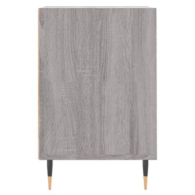 vidaXL Tv-meubel 160x35x55 cm bewerkt hout grijs sonoma eikenkleurig