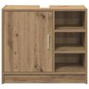 vidaXL Badkamerkast Artisan Eiken 63 x 29 x 55 cm Bewerkt hout