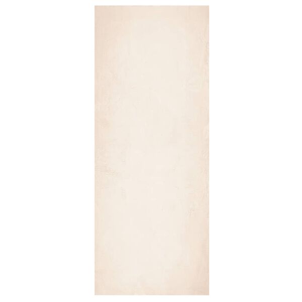 vidaXL Vloerkleed HUARTE laagpolig zacht wasbaar 80x200 cm beige