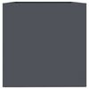 vidaXL Plantenbak 62x40x39 cm staal antracietkleurig