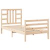 vidaXL Bedframe zonder matras massief grenenhout 90x200 cm