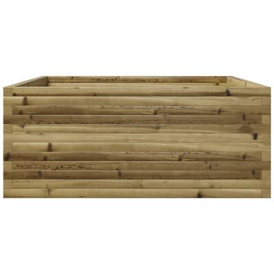 vidaXL Plantenbak 110x110x49,5 cm geïmpregneerd grenenhout