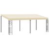 vidaXL Wandprieel 6x3x2,5 m cr&egrave;me
