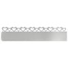 vidaXL Gazonranden 10 pcs Zilver 103 x 0,05 x 22 cm