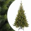 vidaXL Kunstmatige Inklapbare Kerstboom 180 cm 300 LED's Warmwit