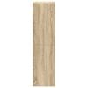 vidaXL Boekenkast/tv-meubel 36x30x114cm bewerkt hout sonoma eikenkleur