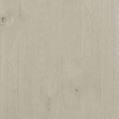 vidaXL Cd-kast HAMAR 45x18x100 cm massief grenenhout wit
