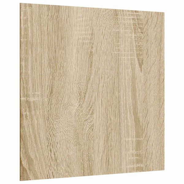 vidaXL Decorpanelen 50 pcs Sonoma Eiken 30 x 30 x 0,27 cm Bewerkt hout