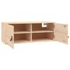 vidaXL Wandkast 80x30x30 cm massief grenenhout