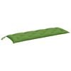 vidaXL Tuinbankkussen 150x50x7 cm stof gem&ecirc;leerd groen