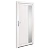 vidaXL Voordeur 98x200 cm PVC wit