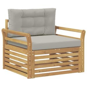 vidaXL Tuinbank Polyester Wit
