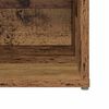 vidaXL Tv-meubelset 2 pcs Oud Hout 37 x 35 x 107cm Bewerkt hout