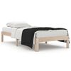 vidaXL Bedframe massief hout 90x190 cm
