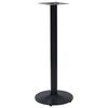 vidaXL Bistrotafelpoot &Oslash;43x107 cm gietijzer zwart