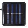 Ronde kunstbuxus 35 cm met solar LED-verlichting (2 stuks)