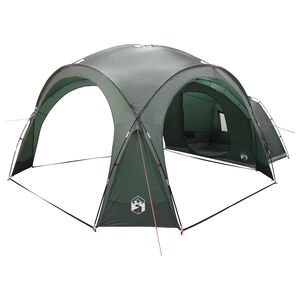 vidaXL Zijtent Legergroen 410 x 410 x 250 cm Polyester en staal
