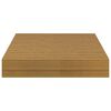 vidaXL Wandplank Wandgemonteerd Beige 23 x 23,5 x 4 cm Bewerkt hout