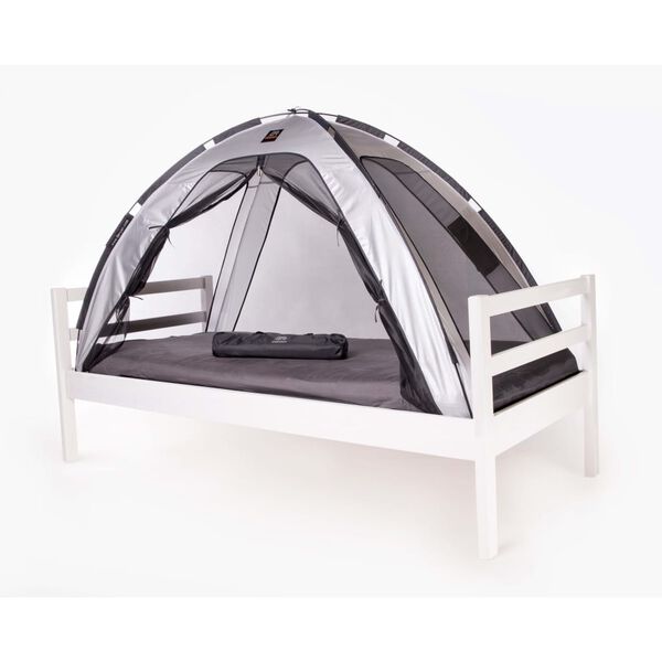 DERYAN Klamboetent 200x90x110 cm zilverkleurig