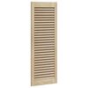 vidaXL Kastdeur Naturel 110 x 2,1 x 39,5 cm Massief grenenhout
