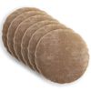 vidaXL Kussensloop 6 st HEERLEN Bruin &Oslash; 60 cm Chenille Stof