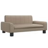 vidaXL Hondenmand 70x45x30 cm kunstleer cappuccinokleurig