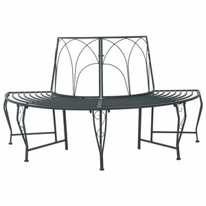 vidaXL Boom bank 4-Aantal zitplaatsen 160 x 80 x 89 cm Staal