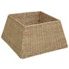 vidaXL Kerstboomkraag Bruin 50 x 50 x 25 cm Zeegras
