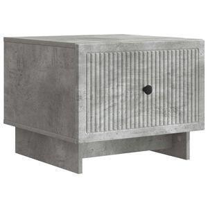 vidaXL Salontafel met lade Betongrijs 49 x 50 x 40 cm Bewerkt hout
