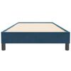 vidaXL Boxspring zonder matras fluweel donkerblauw 90x220 cm