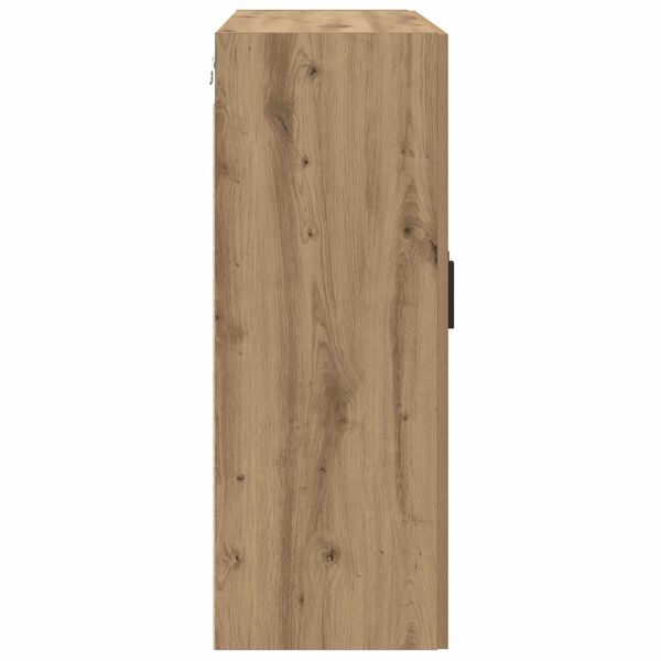vidaXL Wandkast 2 pcs Artisan Eiken 69,5 x 34 x 90 cm Bewerkt hout